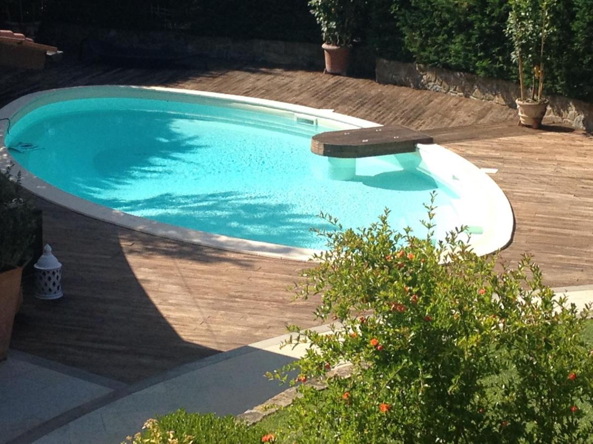 Appartamento In Villa Con Piscina - Mhateria Relais Rignano Sull Arno Luaran gambar