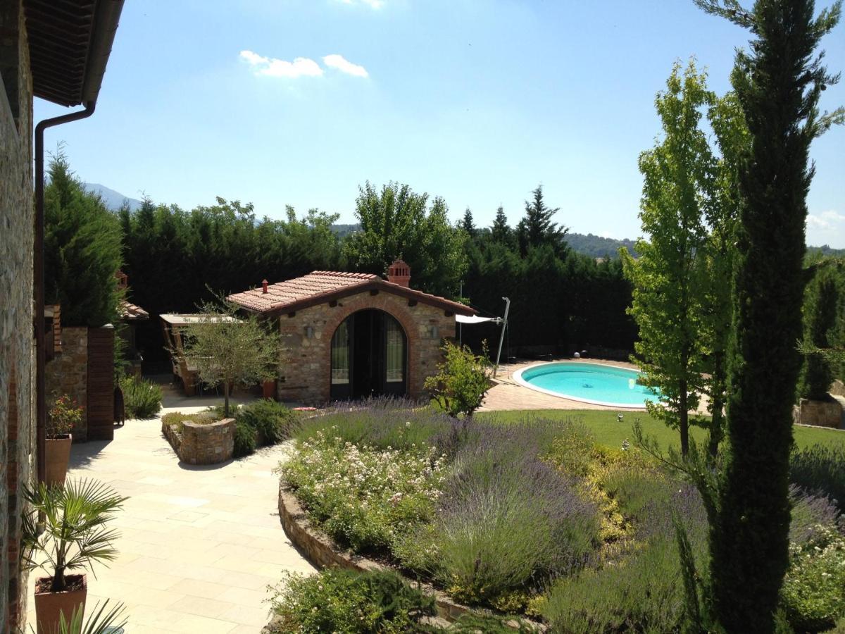 Appartamento In Villa Con Piscina - Mhateria Relais Rignano Sull Arno Luaran gambar