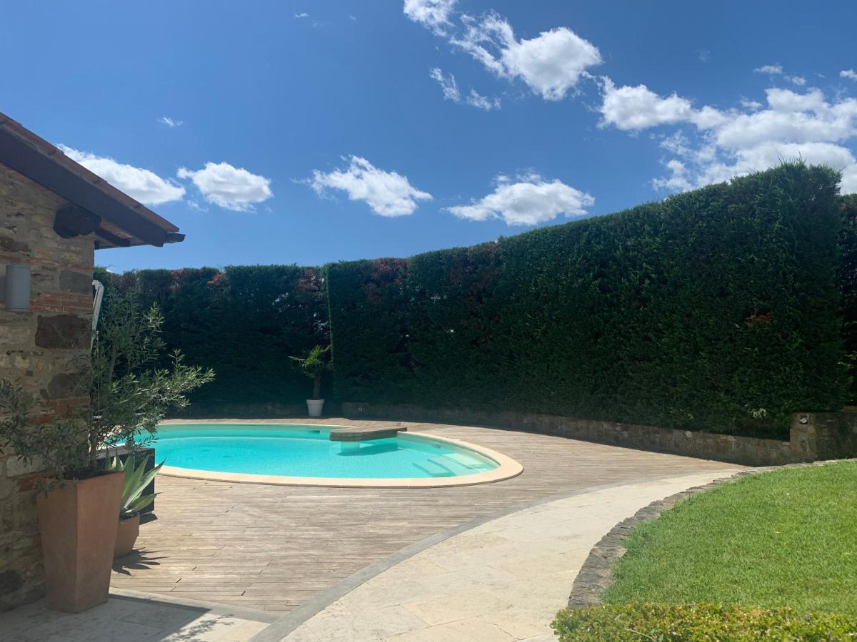 Appartamento In Villa Con Piscina - Mhateria Relais Rignano Sull Arno Luaran gambar