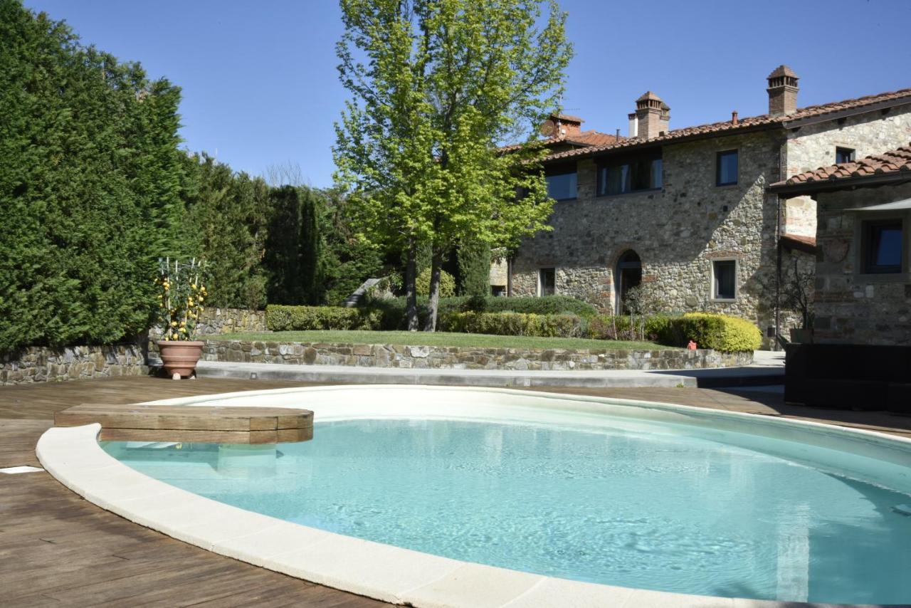 Appartamento In Villa Con Piscina - Mhateria Relais Rignano Sull Arno Luaran gambar